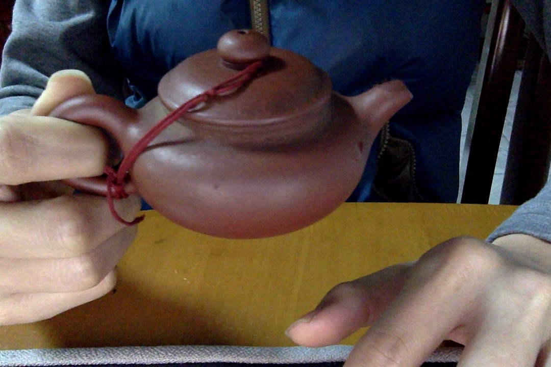 紫砂茶壶（用了2年）